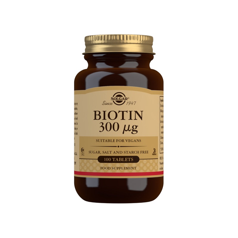 Biotin 300g 100 tablets