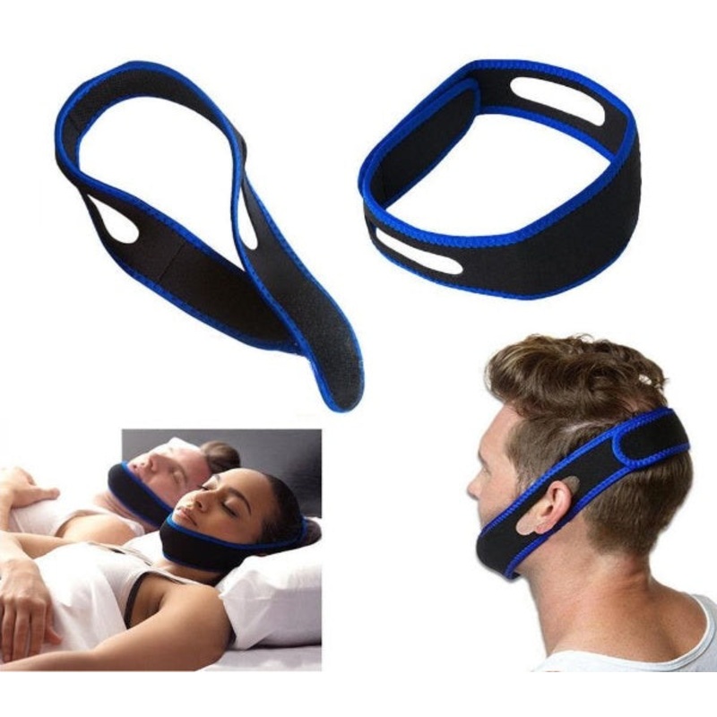 Glamza Dual-Use Anti-Snore Chin Strap & Face Slimming Belt  Sleep Better, Feel Confident  Free UK Delivery x1