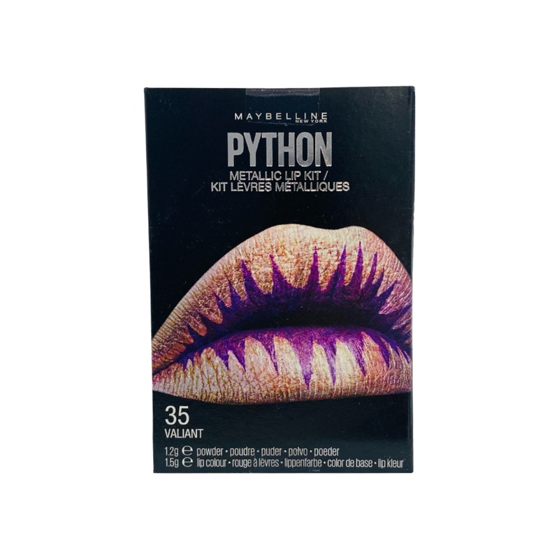 Maybelline Python Metallic Lip Kit Lipstick 35 Valiant