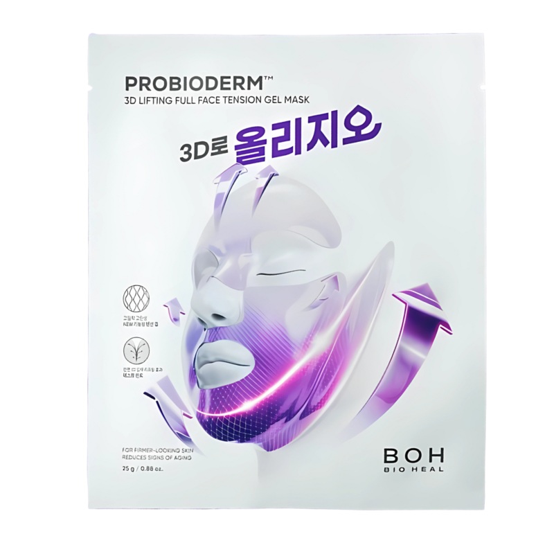 BIOHEAL BOH 3D Lifting Full Face Tension Gel Mask 3ea