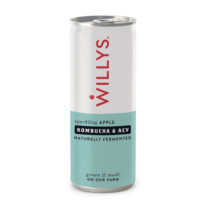 Sparkling Apple, Kombucha & Apple Cider Vinegar Drink 250ml