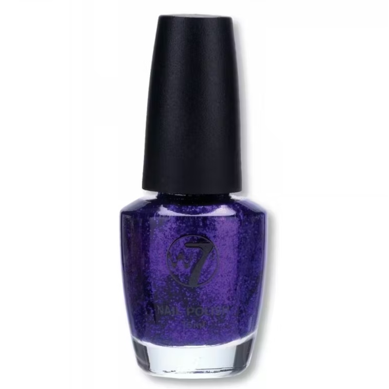 W7 Nail Polish 4 Purple Dazzle