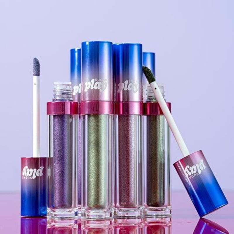SUGAR Play High Key Chrome Eyeshadow 01 Straight Fire