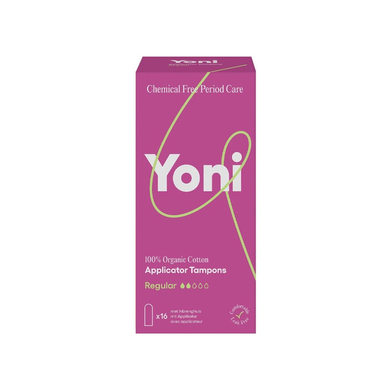 Organic Applicator Tampons Regular 16 packs