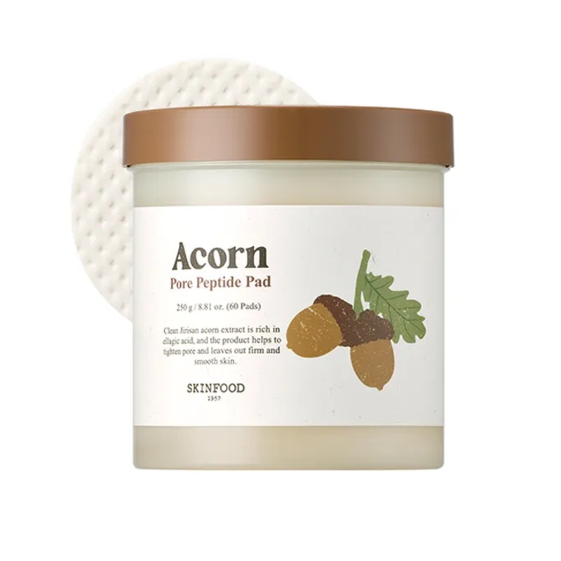 SKINFOOD Acorn Pore Peptide Pad 60 pads